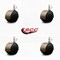 Service Caster 2-3/8'' Floor Safe Antique Hooded Twin Wheel Caster 3/8 Threaded Stem, 4PK SCC-TS02S60D-NYU-WA-382458-4 - alternate 2